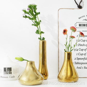 minimalistisches Design goldene europäische Wohnzimmer Ornamente Blume